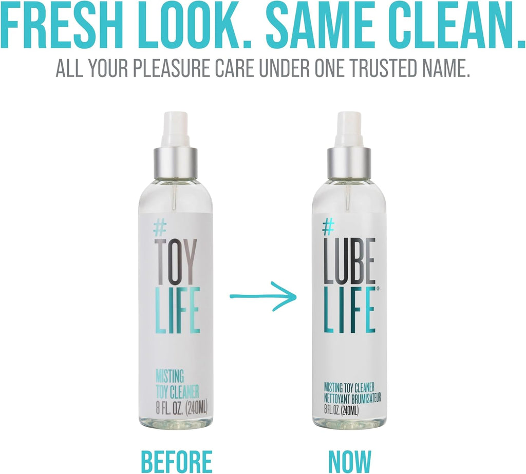 LUBELIFE All-Purpose Misting Toy Cleaner, Sprays Perfect, 8 Fl Oz