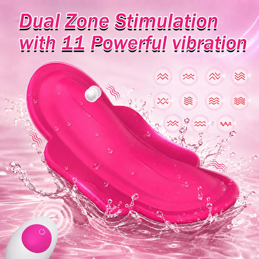 APP Remote Control Vibrator Female Sex Toys Bluetooth Wearable Vibrating Panty Silicone Mini Stimulator Waterproof Adult Toy with 11 Vibrating Modes for Women Couples Pleasure