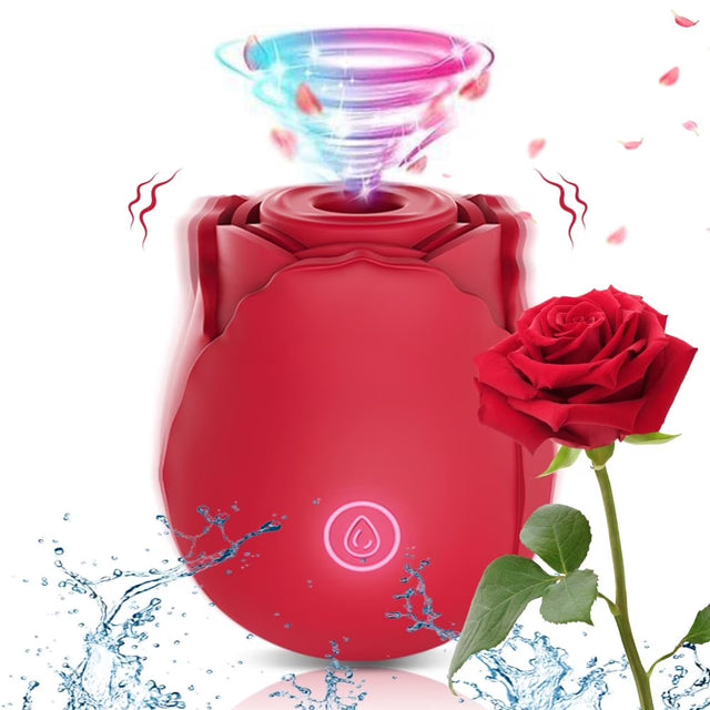 Rose Toy Sucking Vibrator Adult Sex Toys for Women and Couples