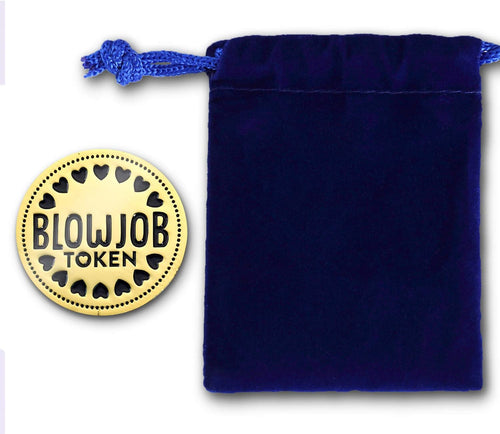 Blow Job Coin Sex Game for Adults, Couples, Velvet Pouch Included, Ideal Valentine Gift for Boyfriend or Husband, Fun and Romantic Sex Accessory